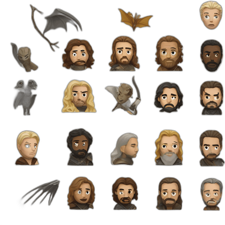 Game of thrones emoji