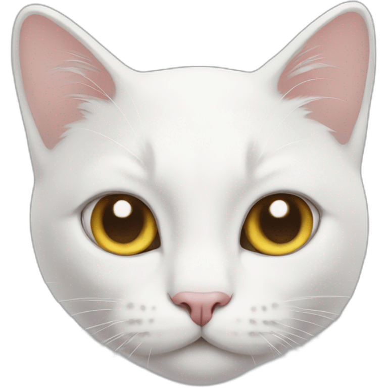 White cat  emoji