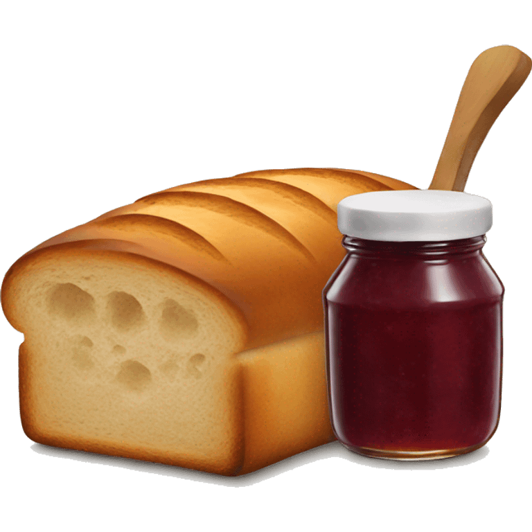 Jam and bread  emoji