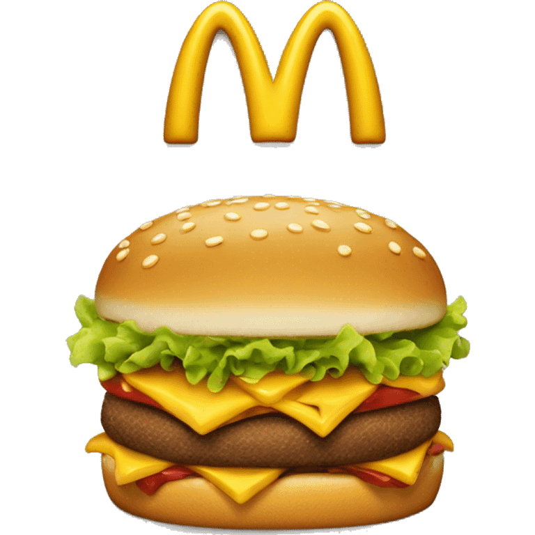 mcdonald’s logo emoji