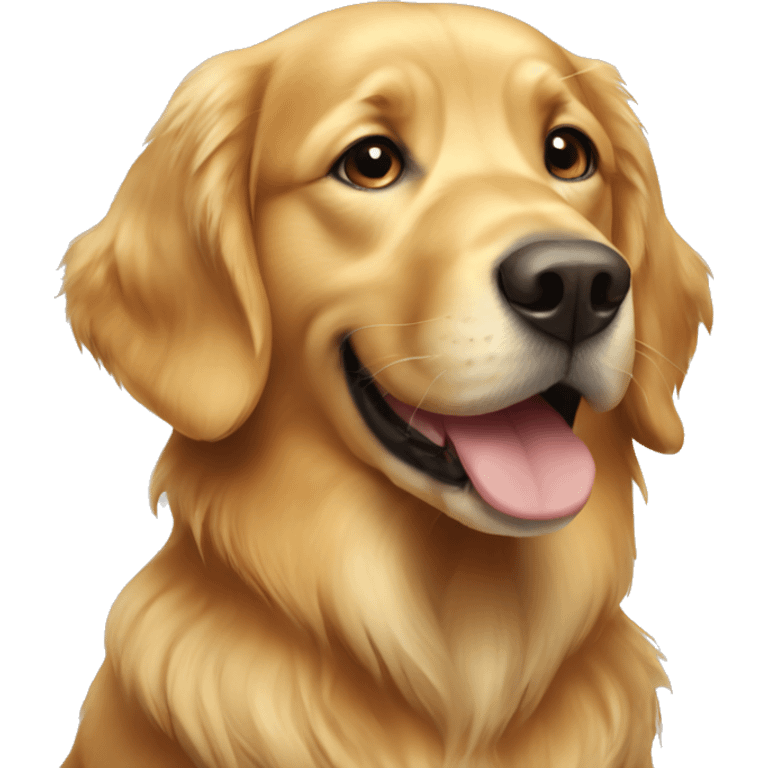 Golden retriever  emoji