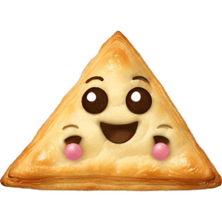 triangle puff pastry emoji