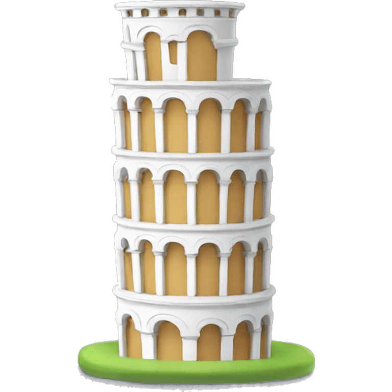 Super small Leaning tower of pisa  emoji