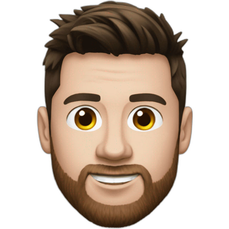 Messi sur Ronaldo emoji