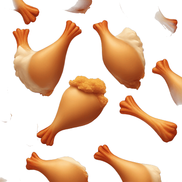 chicken drumstick emoji