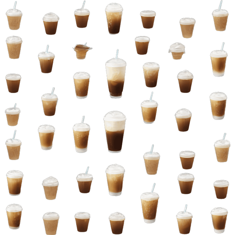 Iced coffe  emoji