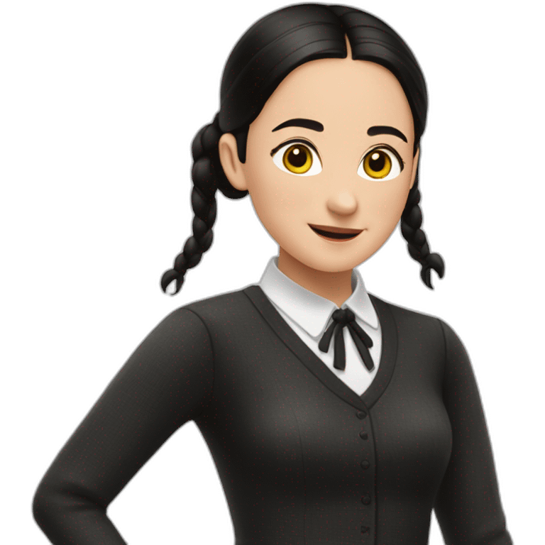 Wednesday-Adams-dancing emoji