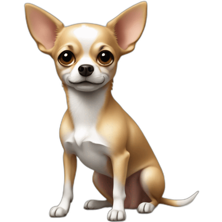 Chihuahua à poil long emoji