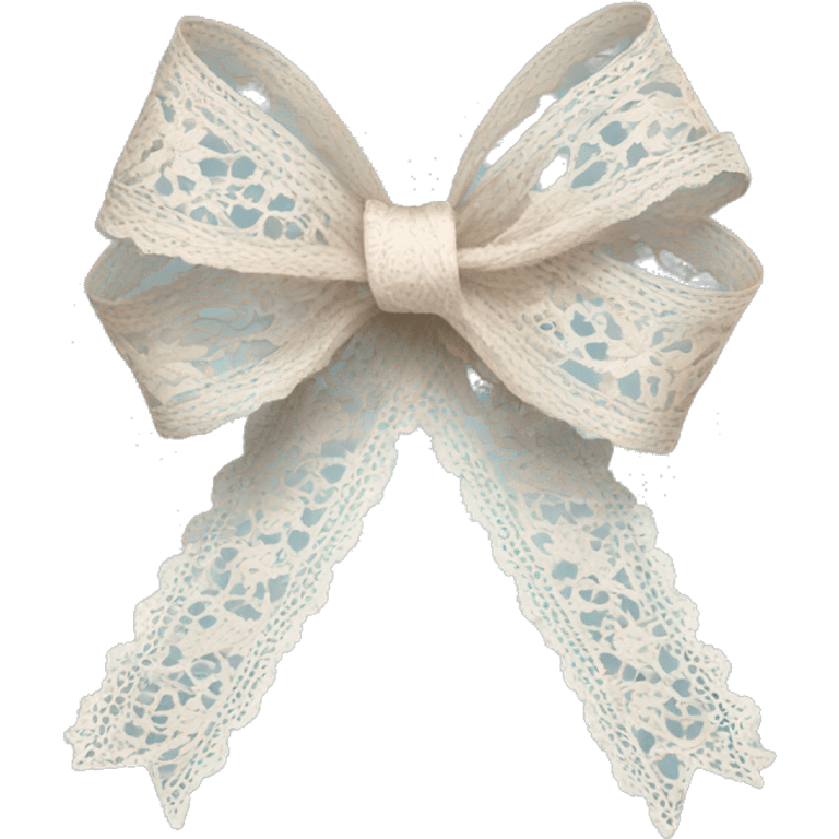 lace ribbon emoji