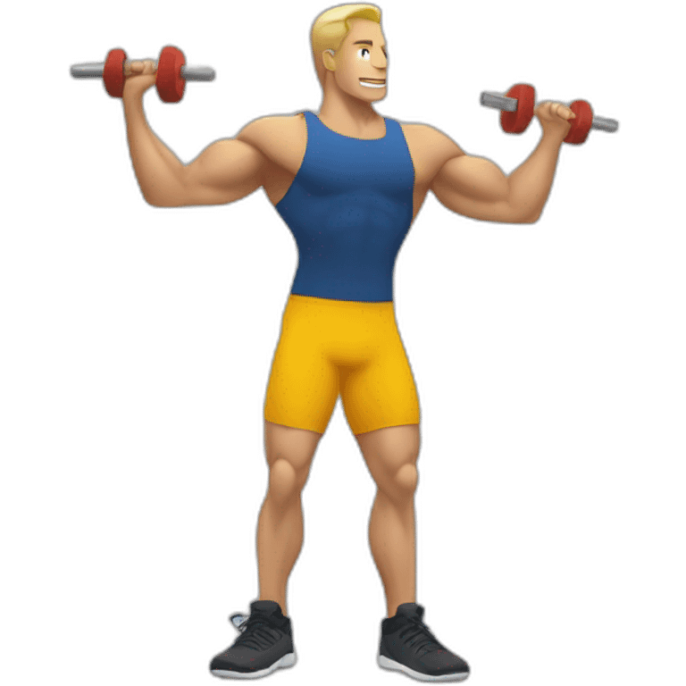 Salle musculation emoji