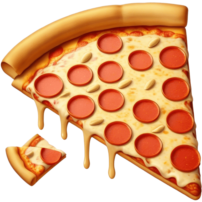 Pizza with gold bars emoji