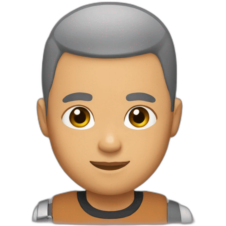 Buzz cut emoji