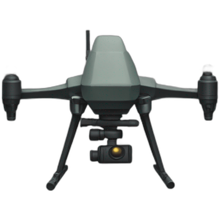 Drone holding M16 emoji