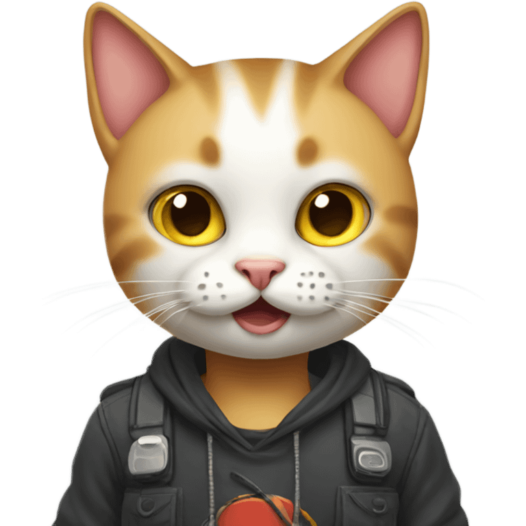 cat gamer emoji