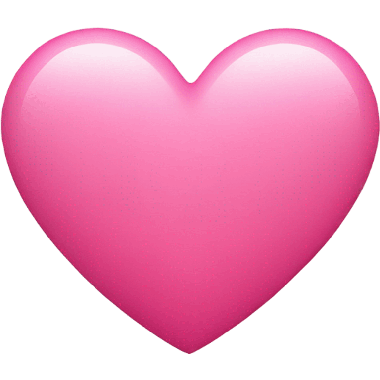 Pink heart  emoji