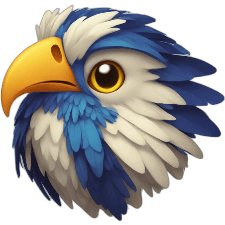 Fantasy bird emoji