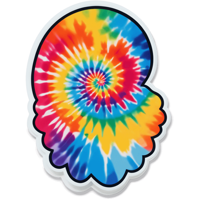 Tie dye emoji