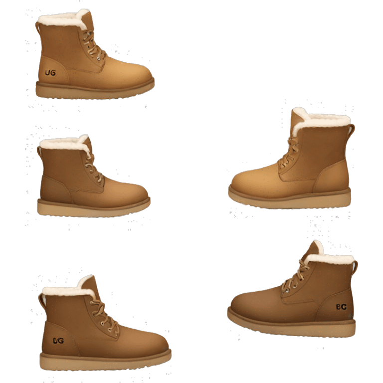 ugg shoes emoji