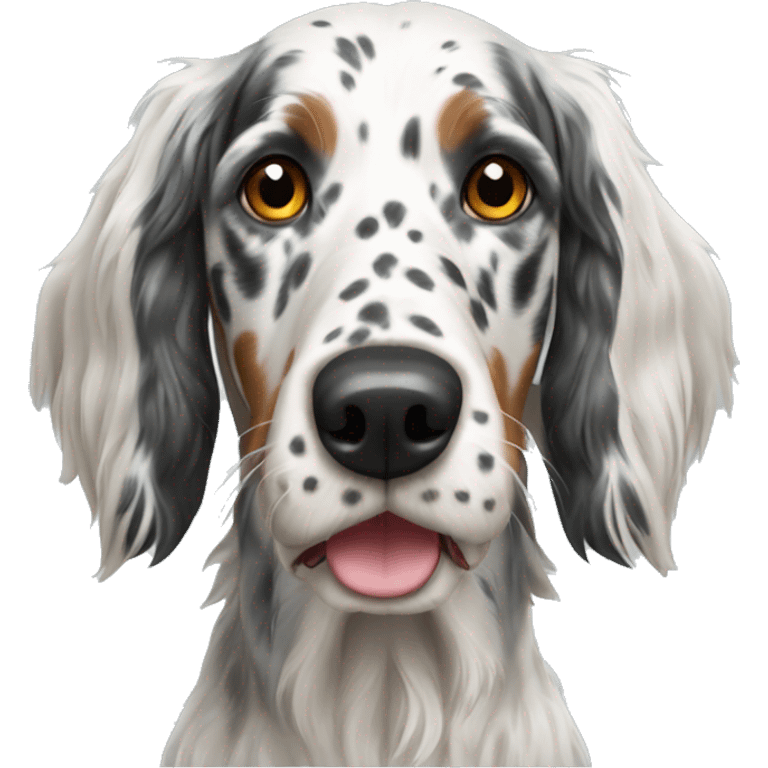 English setter emoji