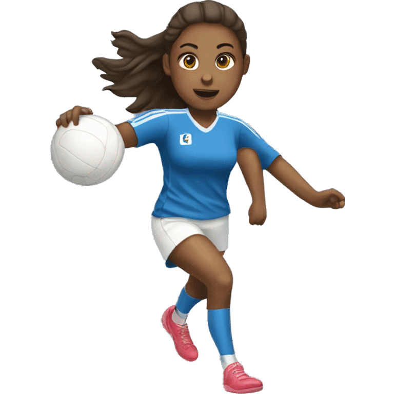 handball girl emoji