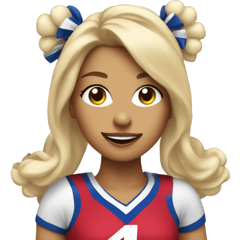 cheerleader with Pom poms emoji