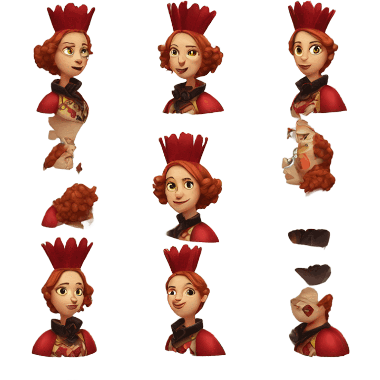 Queen of hearts  emoji