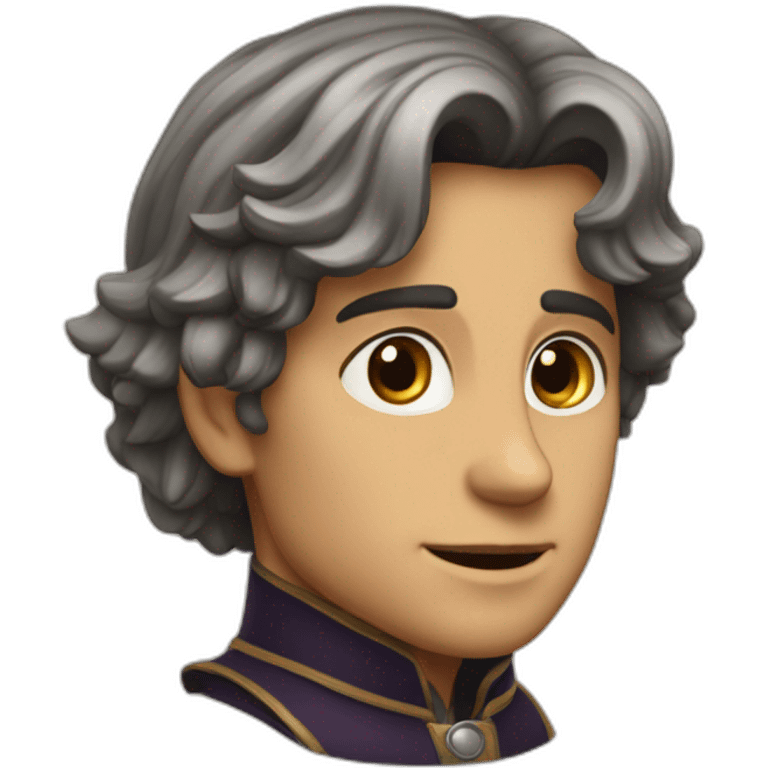 Une très jeune cavalière emoji