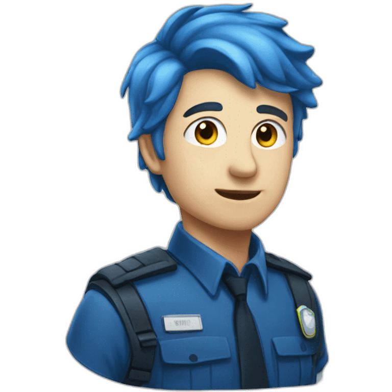 badge blue verify profile emoji