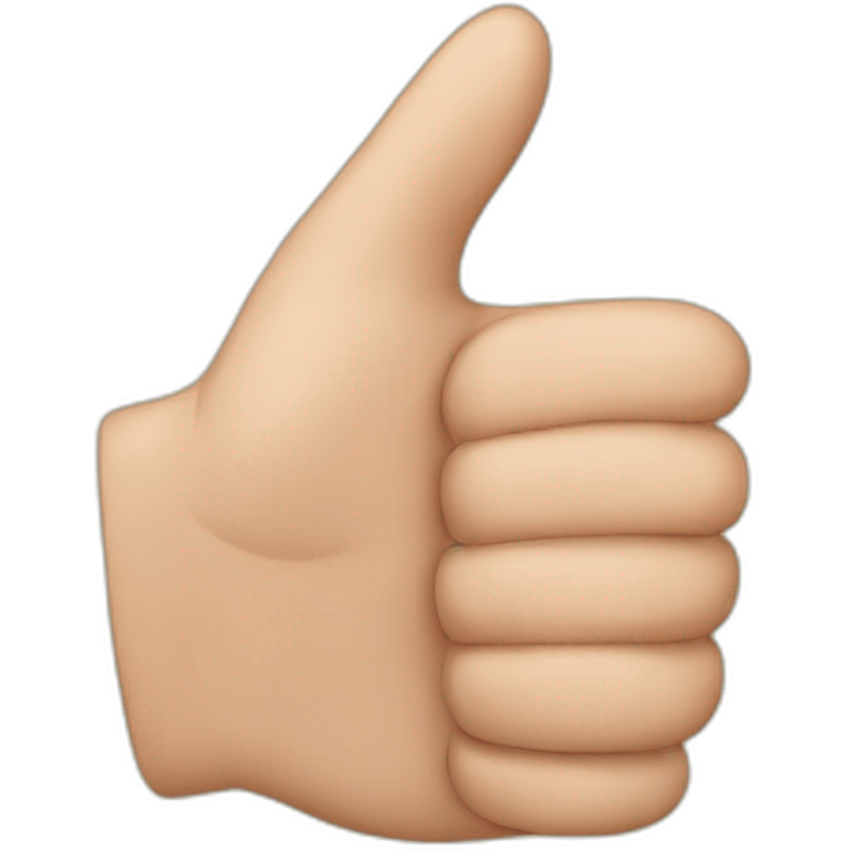 Thumb up children emoji