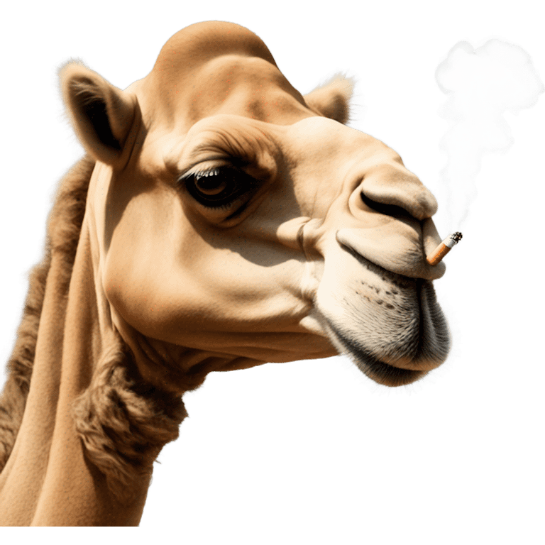 Camel smoking  emoji