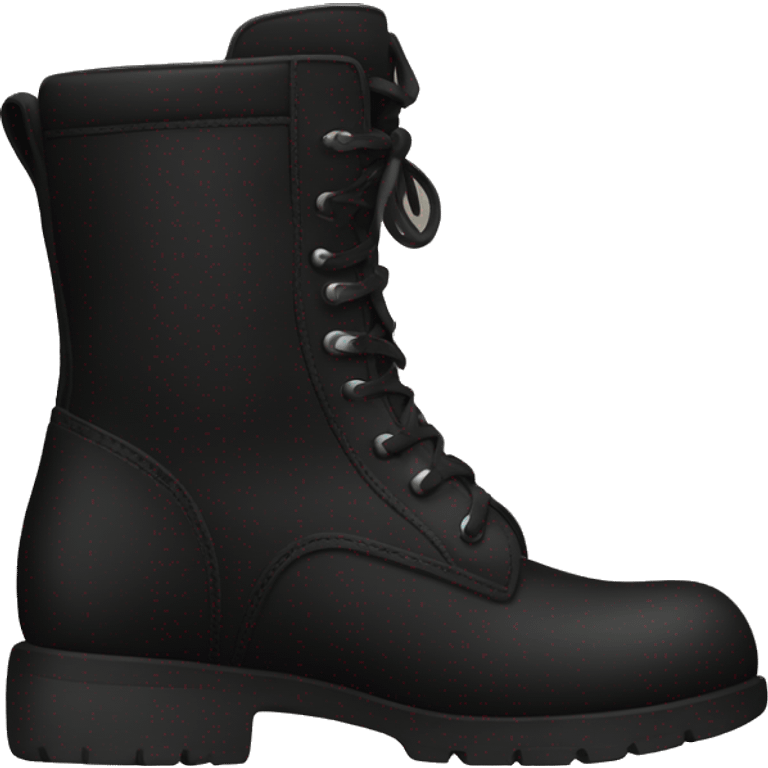 Black boots emoji