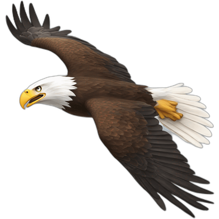 Bald Eagle Flying emoji