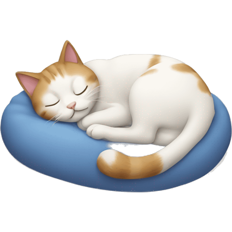 Cat sleeping  emoji