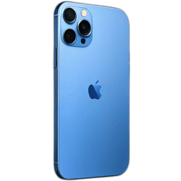 iPhone 15 pro blue titane emoji