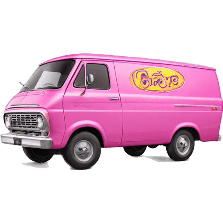 1966 ford van Barbie  emoji