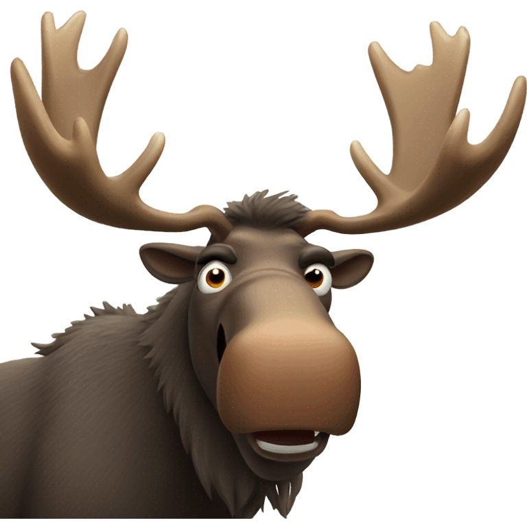 Angry Moose emoji