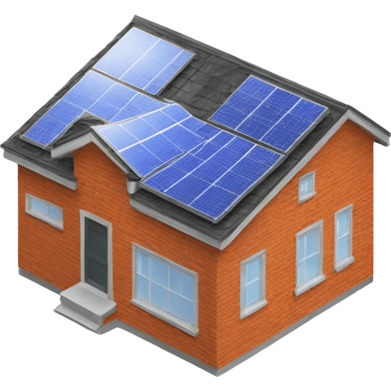 solar roof emoji