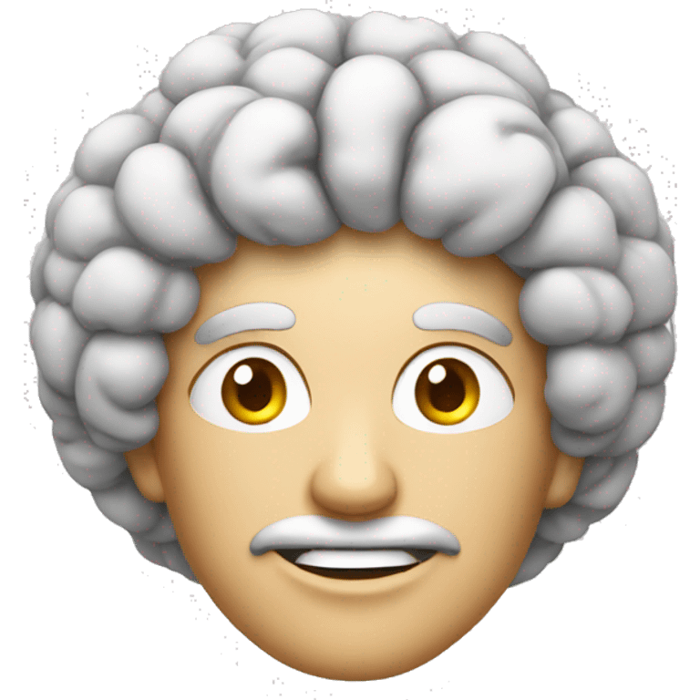 super brain emoji