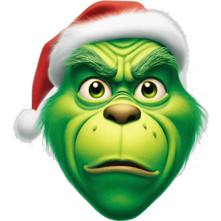 The Grinch emoji