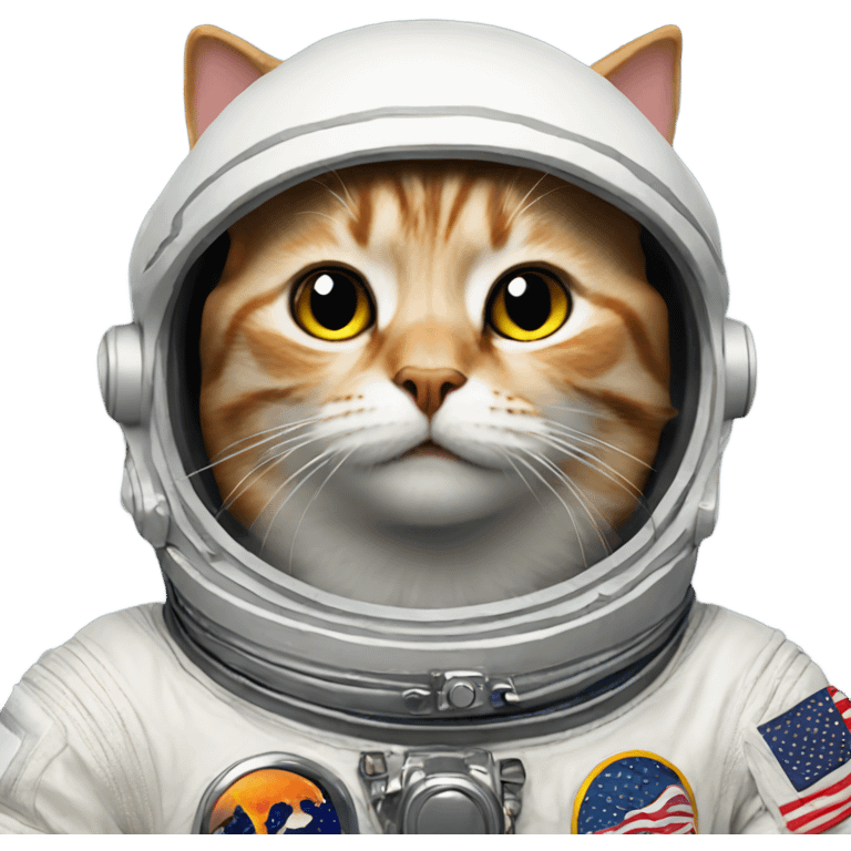 Cat astronaut  emoji