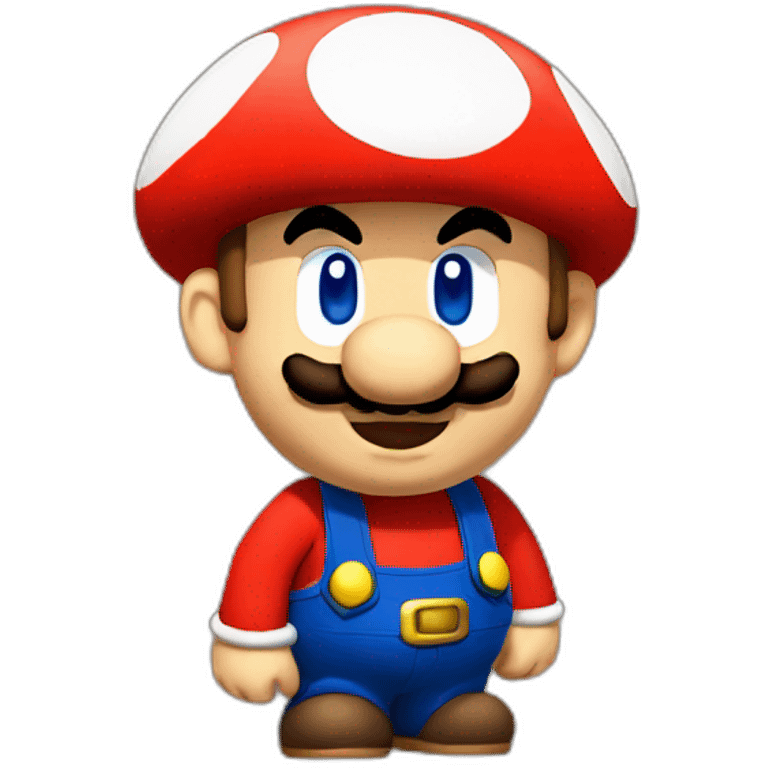 mario on mushrooms emoji