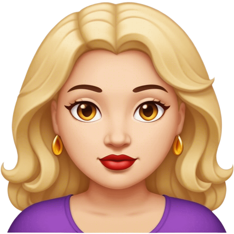 Big beautiful woman emoji