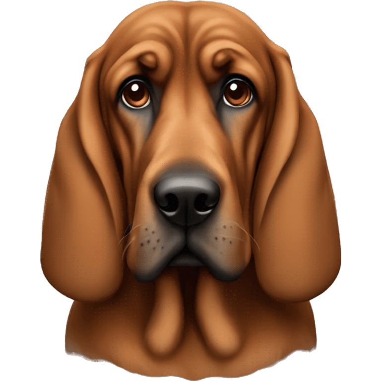 brown bloodhound emoji