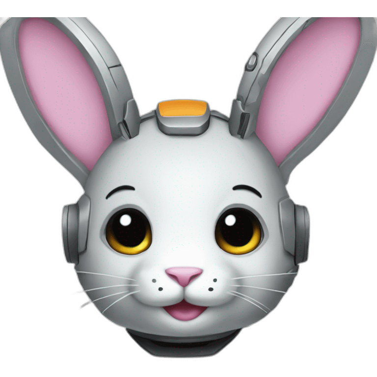 robot bunny emoji