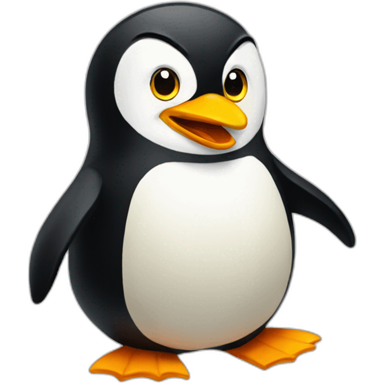 angry pinguin emoji