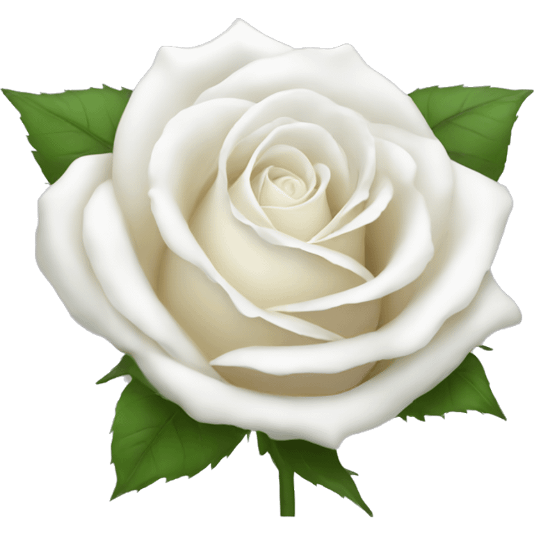 White rose emoji