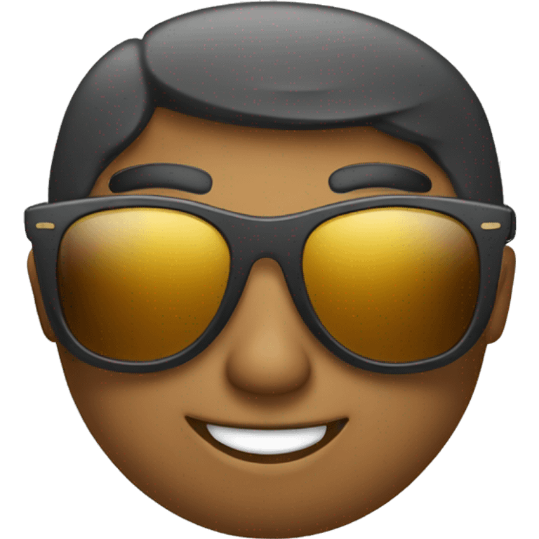 funny sunglasses  emoji