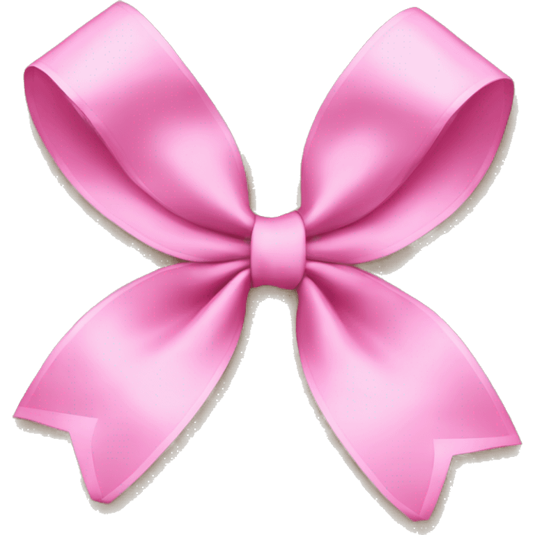 Pink bow emoji