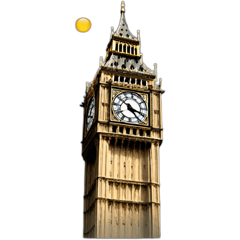 Big Ben real emoji