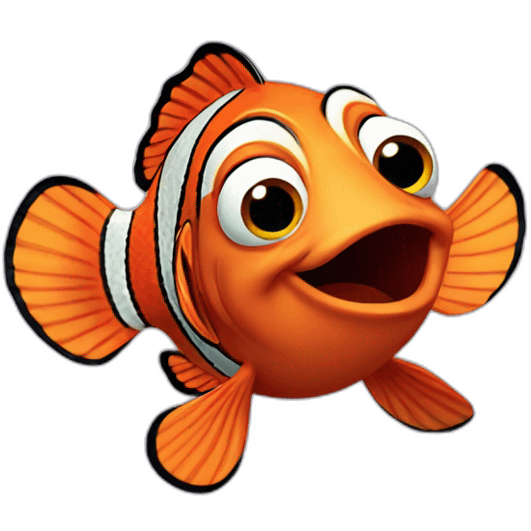 Nemo the fish emoji